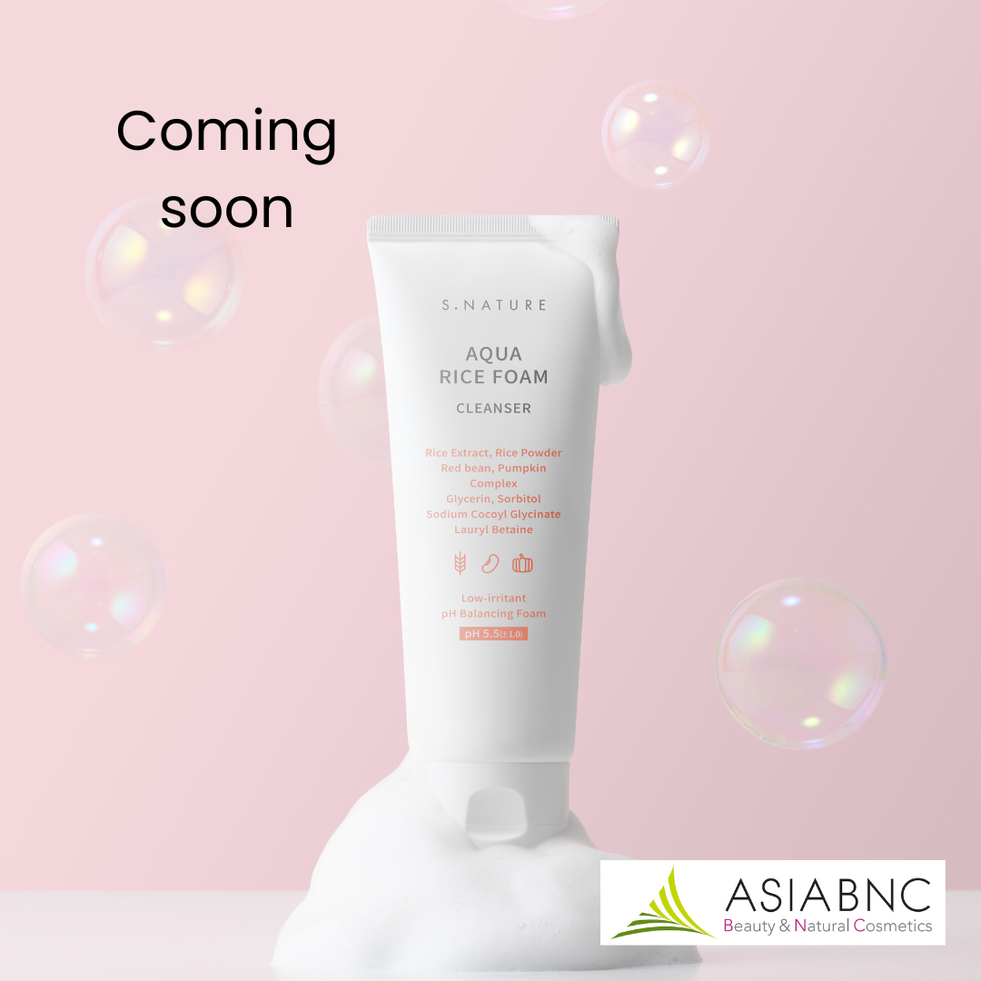 S.NATURE Aqua Rice Foam Cleanser - Disponible prochainement