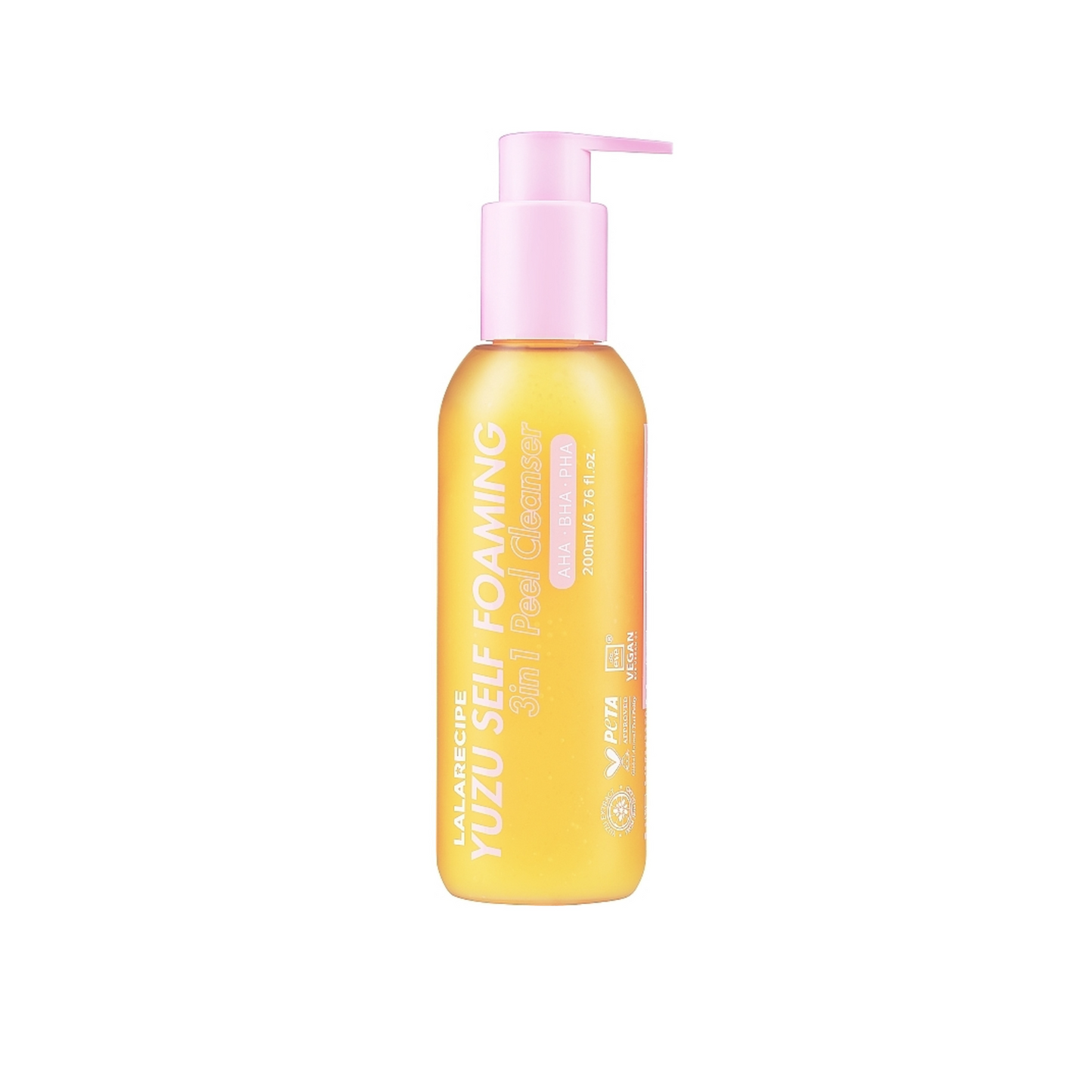 Lalarecipe Yuzu Self Foaming 3in1 Cleanser